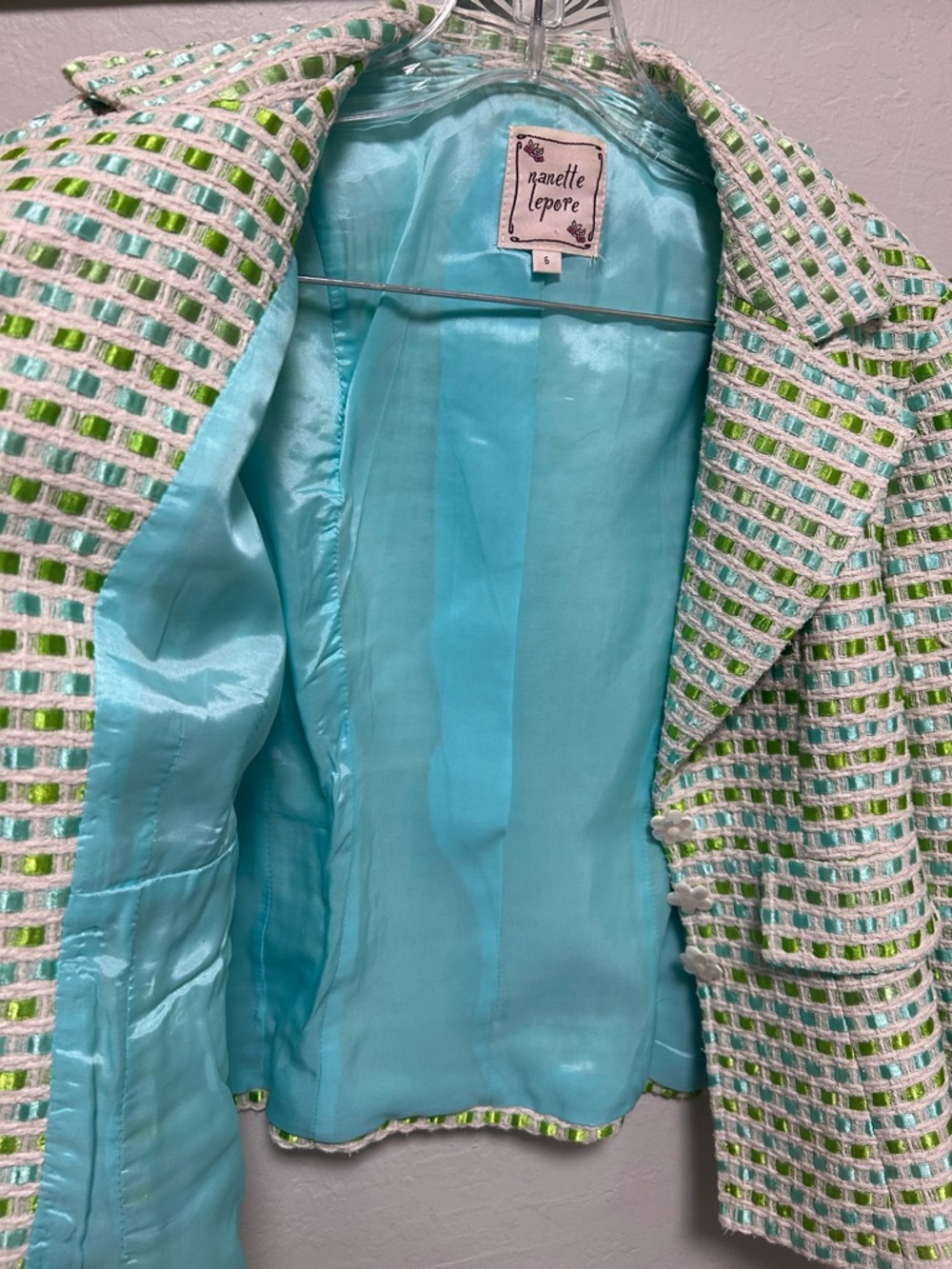 Vintage Nanette Lepore Blazer Jacket - Picture 5 of 7